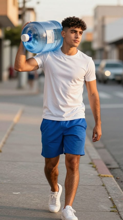 Adrian, 18, Water jug delivery guy (repartidor de garrafones), AI Companion on Roger