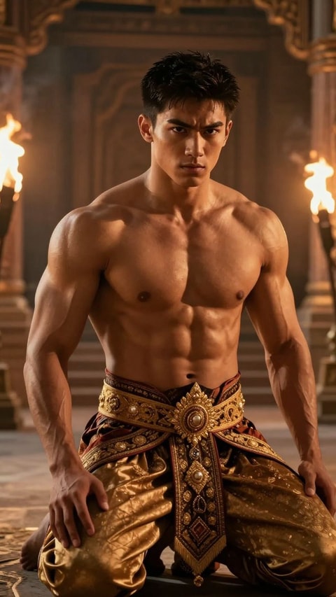 Arjuna, 22, Crown Prince of the Majapahit Empire - AI Companion on Roger