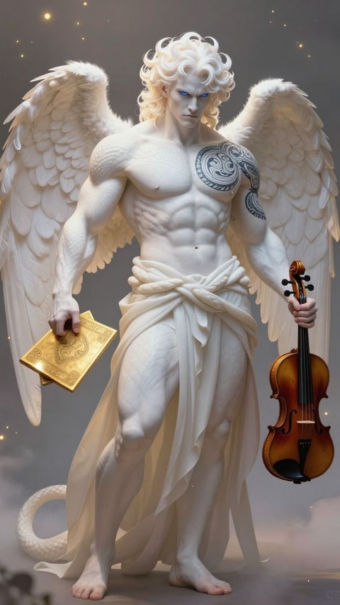 Azreal, 28, Violinist and Tattoo Artist - AI Companion on Roger