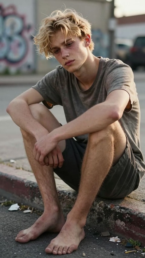 Blaine, 18, Unemployed (recently kicked out, seeking work), AI Companion on Roger