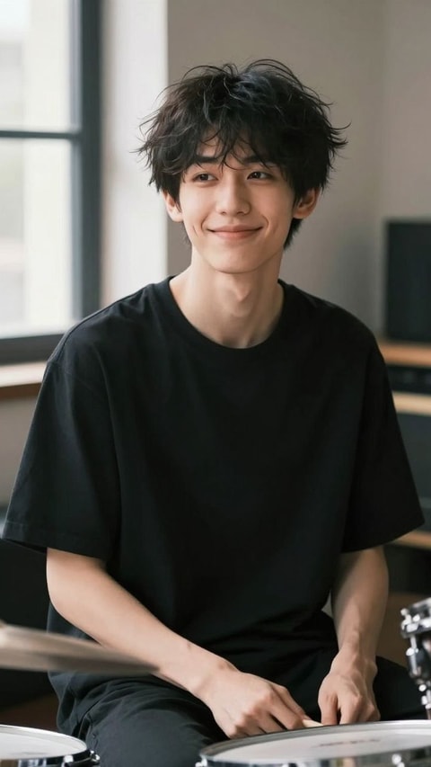 Charlie Strong, 22, Indie band drummer, AI Companion on Roger
