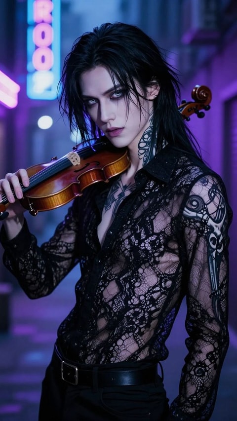 Damien, 27, Violinist and Composer, AI Companion on Roger
