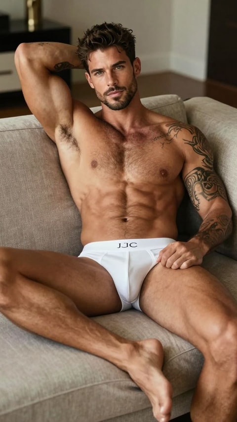Derek, 42, J.C. Underwear Model, AI Companion on Roger