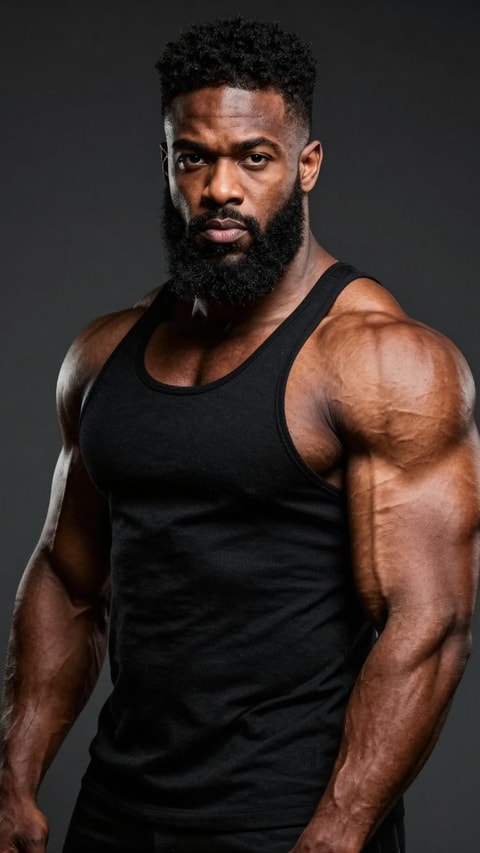 Derek, 25, IFBB Professional Bodybuilder and Pimp, AI Companion on Roger