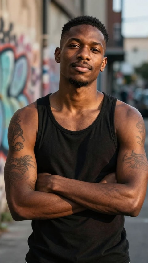 DeShawn, 25, Street hustler and personal trainer - AI Companion on Roger