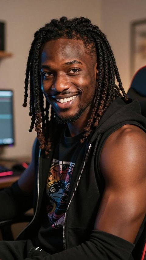 Dexter, 27, Twitch Gaming Streamer, AI Companion on Roger