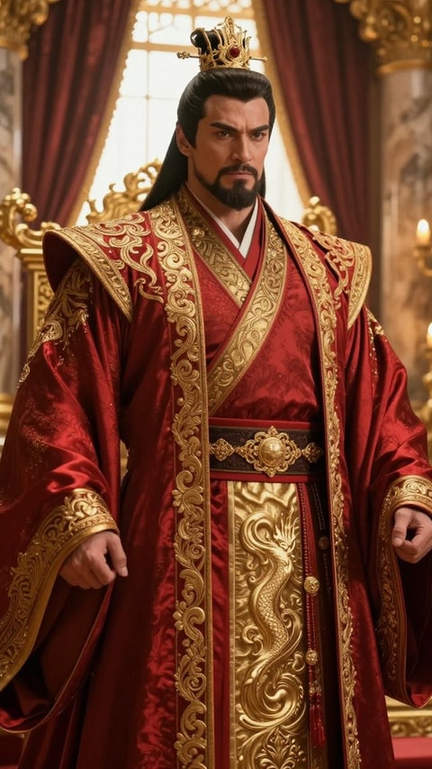 Emperor Li Wei, 35, Emperor of the Celestial Dynasty - AI Companion on Roger