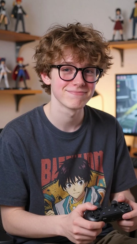 Finn, 24, Full-time Twitch Streamer, AI Companion on Roger