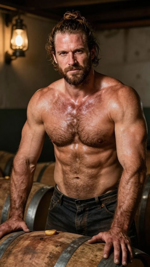 Foley de L'Âme, 38, Barge deckhand - AI Companion on Roger