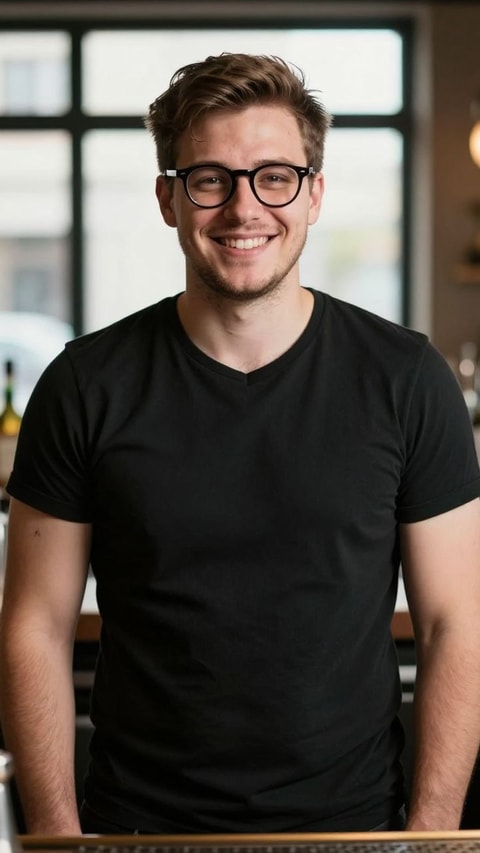 George, 24, Bartender, AI Companion on Roger