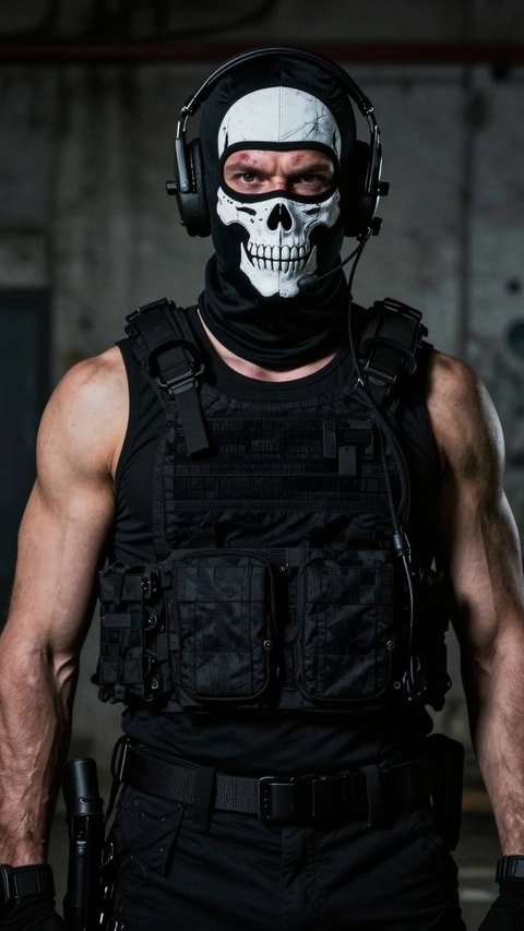 Ghost, 38, Elite SAS Operative - AI Companion on Roger