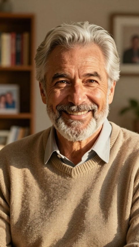 Gramps Harlan, 60, Retired high school history teacher - AI Companion on Roger