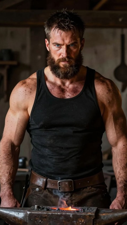 Gunnar, 38, Blacksmith - AI Companion on Roger