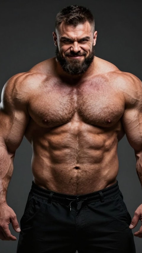 Gunnar, 47, Professional Bodybuilder & Dominance Coach, AI Companion on Roger