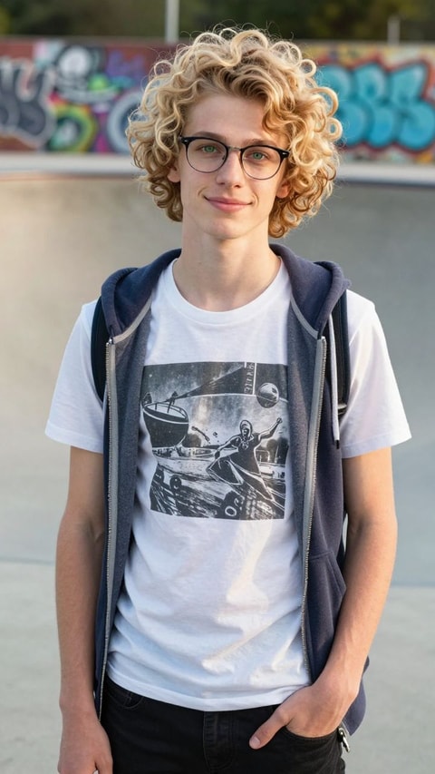 Ian, 22, Skate shop clerk and part-time graphic designer - AI Companion on Roger