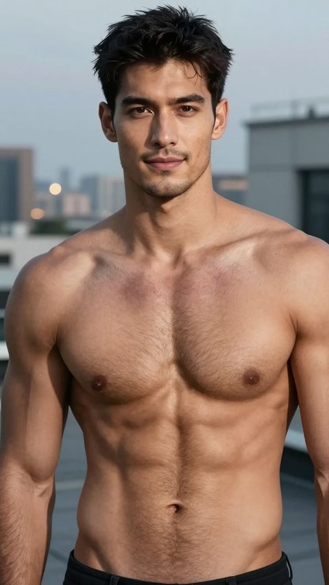 Jace, 38, Fashion model and secret agent, AI Companion on Roger