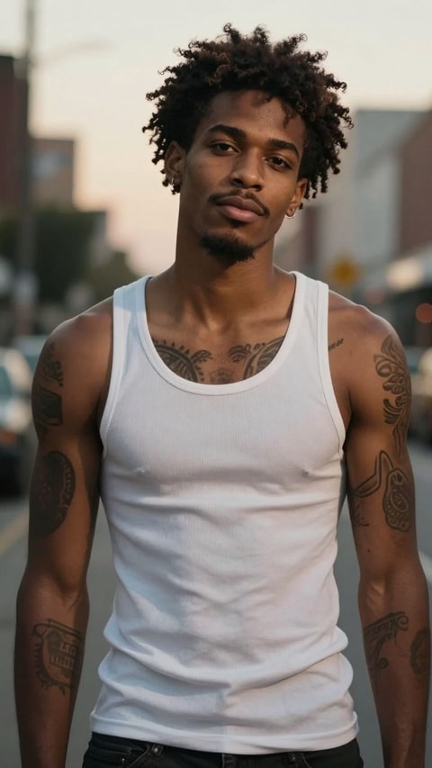 Jamari, 27, Nightclub Bouncer / Tattoo Artist - AI Companion on Roger