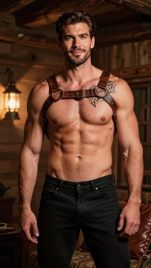 Jaxon, 48, Tattoo Artist and Biker Mechanic - AI Companion on Roger