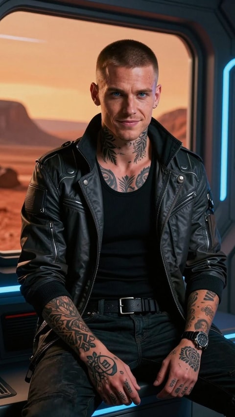 Jaxon, 22, Gang Enforcer, AI Companion on Roger