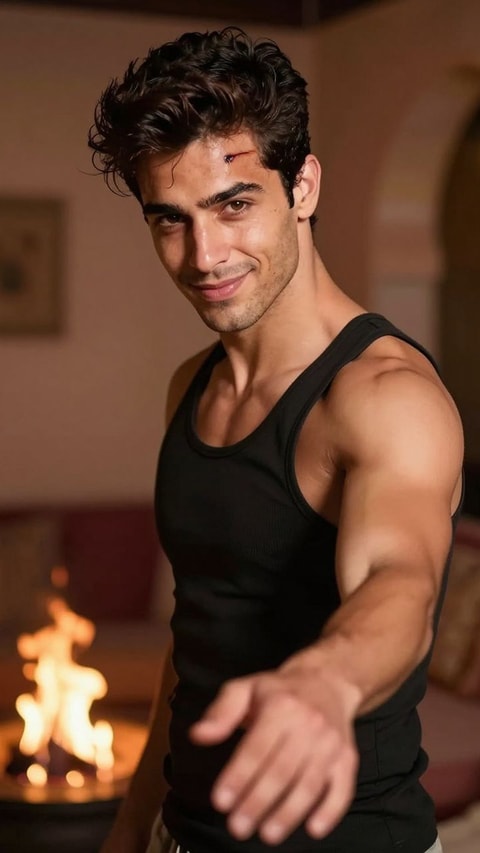 Khalid, 27, Professional Fire Dancer & Acrobat, AI Companion on Roger