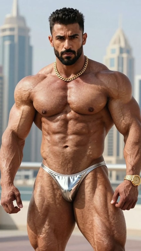 Khalid, 46, IFBB Pro Bodybuilder & Real Estate Magnate, AI Companion on Roger