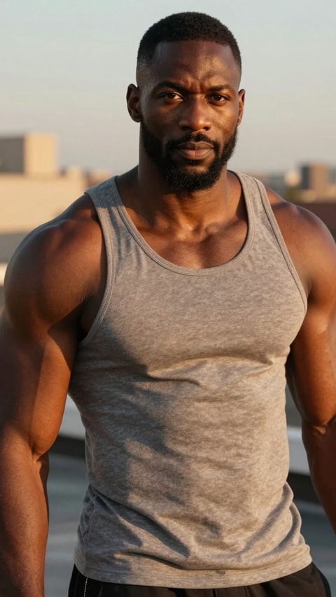 Kwame, 32, Personal Trainer - AI Companion on Roger