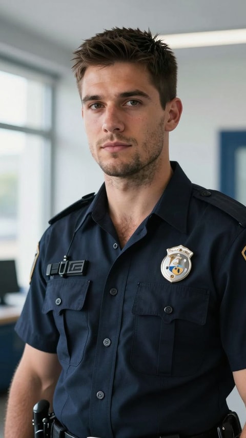 Kyle, 24, Rookie Police Officer, AI Companion on Roger
