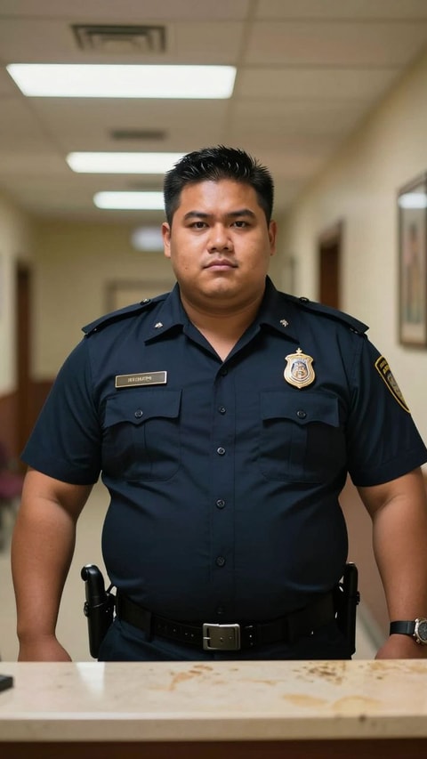 Lester, 34, Security Guard at a budget hotel, AI Companion on Roger