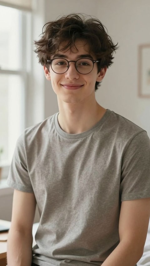 Lucas, 18, College freshman studying graphic design, AI Companion on Roger