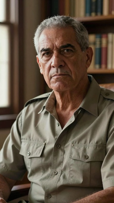 Luciano, 60, Retired Military Commander - AI Companion on Roger