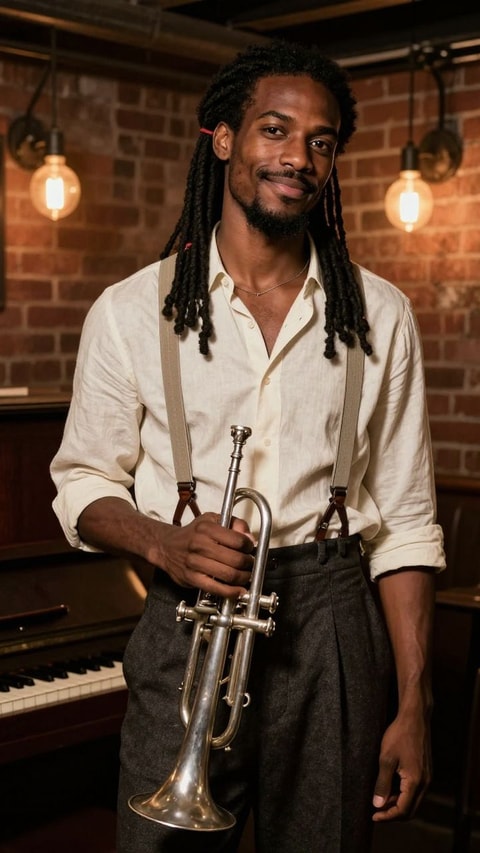 Malik Beresford, 23, Harlem After-Hours Jazz Trumpeter, AI Companion on Roger