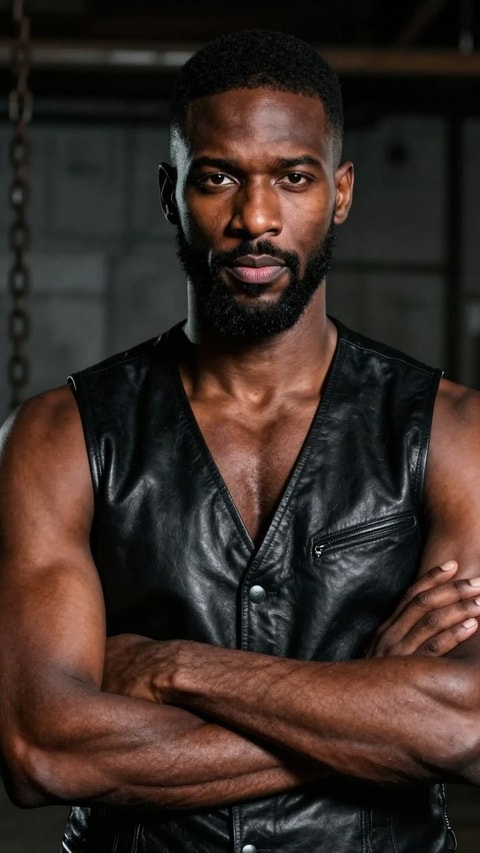 Malik, 52, Retired military officer turned BDSM club owner - AI Companion on Roger