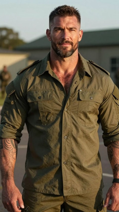 Michael, 35, Former Special Forces Operator, now Private Security Contractor, AI Companion on Roger