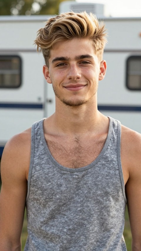Mike, 19, Part-time handyman and skate shop associate, AI Companion on Roger