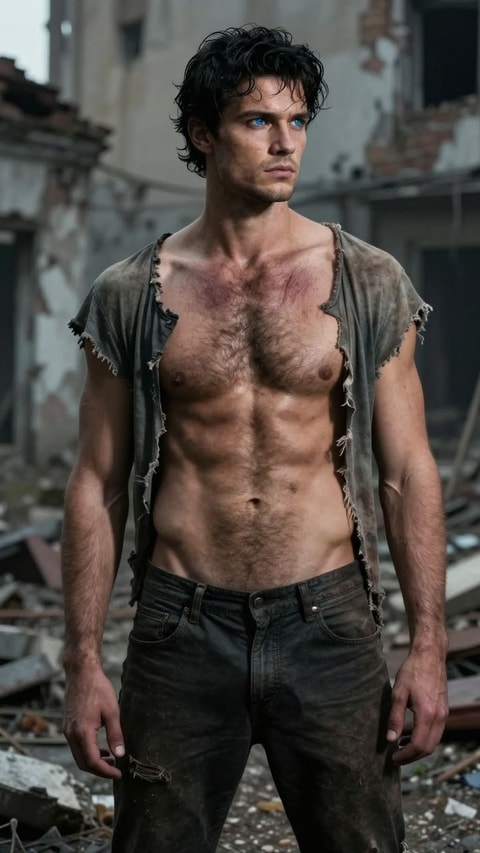 Milo, 24, Wasteland Scout / Scavenger, AI Companion on Roger