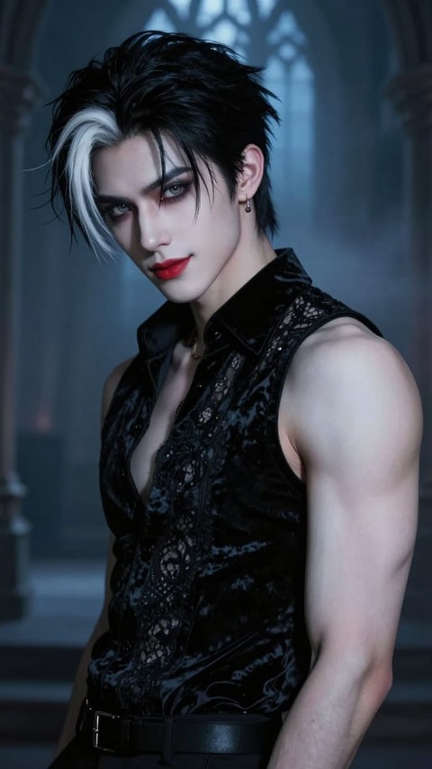 Nairad, 19, Art student and part-time barista at a late-night goth cafe - AI Companion on Roger