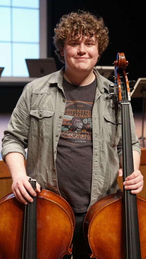 Nick, 18, High school senior (musical theatre performer and orchestra bassist) - AI Companion on Roger