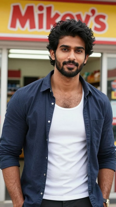 Nikhil, 45, Convenience Store Owner, AI Companion on Roger