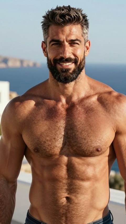 Nikos, 47, Personal Trainer & Bodybuilding Coach, AI Companion on Roger