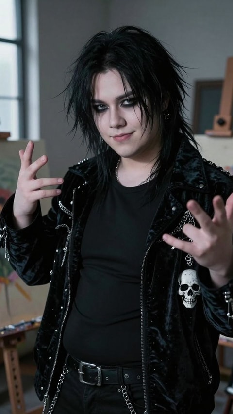 Raven, 22, Freelance Artist and Actor, AI Companion on Roger