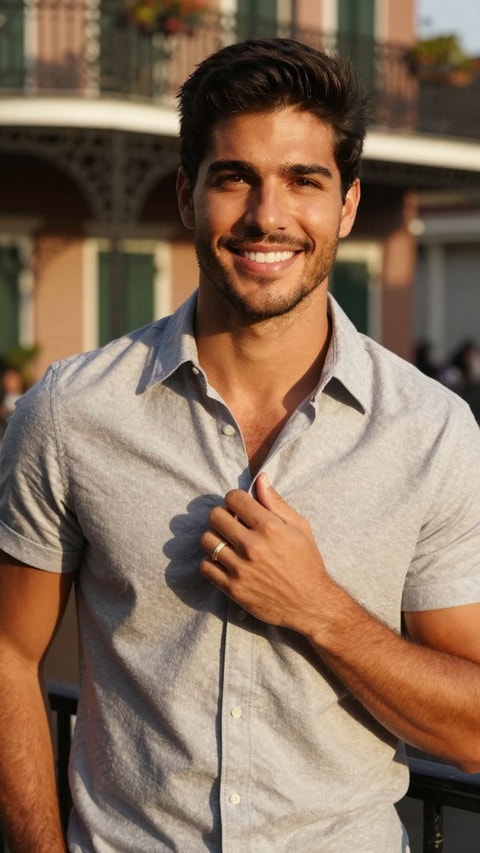 Remy, 27, Café chef specializing in Creole cuisine, AI Companion on Roger