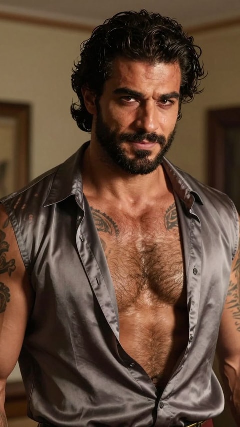 Reza, 52, Retired Boxer, AI Companion on Roger