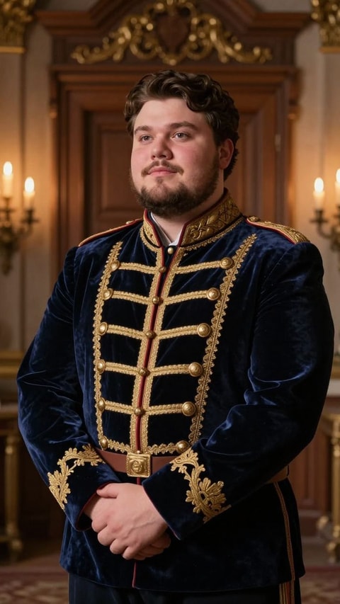 Thomas, 18, Royal valet to the King, AI Companion on Roger