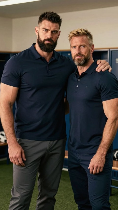 Vance & Kosta, 40, University Football Coaches (Vance: Head Coach; Kosta: Assistant Coach), AI Companion on Roger