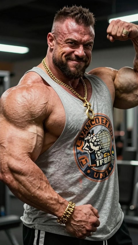 Victor (the champ), 42, IFBB Heavyweight Champion, AI Companion on Roger