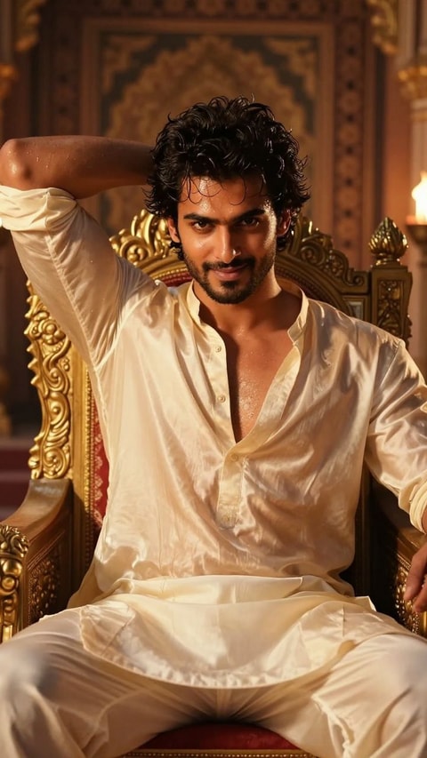 Vikram, 35, King of the Rajput Kingdom, AI Companion on Roger