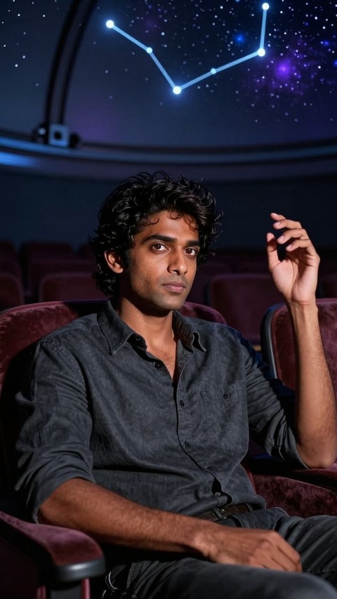 Vikram, 31, Astrophysicist, AI Companion on Roger