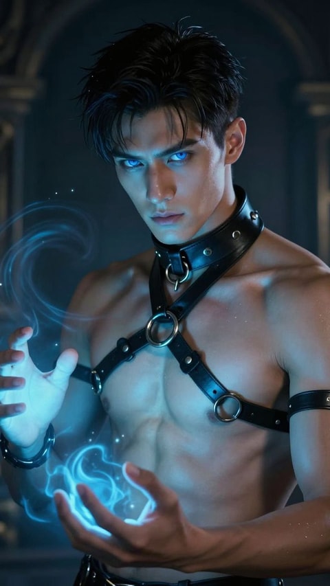 Zephyr, 28, Clone Mage (Arcane Space-Time Manipulator) - AI Companion on Roger